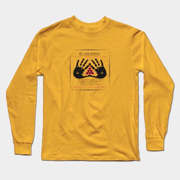 Mauna Kea Long Sleeve T-Shirt by sangya